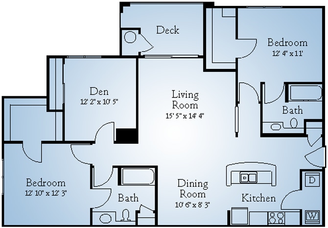 Floor Plan - The Garnett