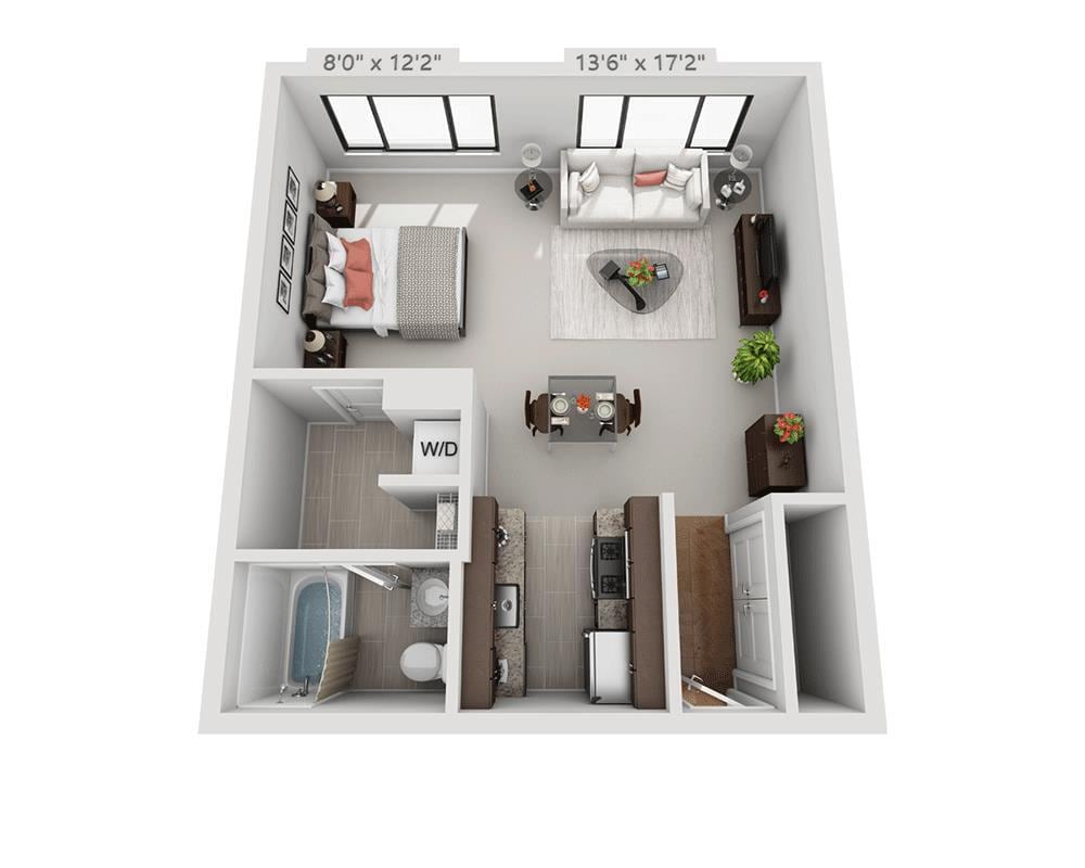 Floor Plan - Plan E1A