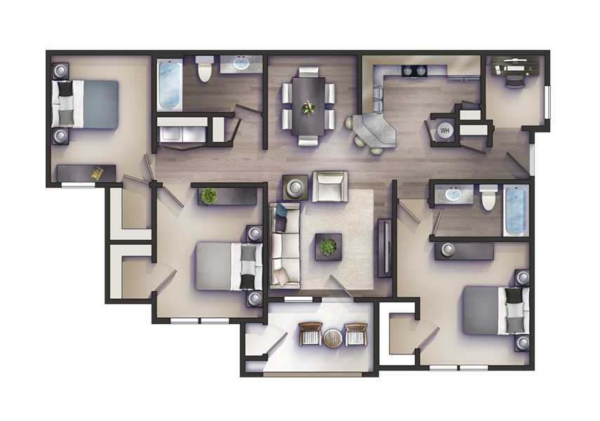 Floor Plan - The Highland