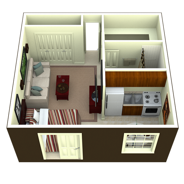 Floor Plan - Riverside