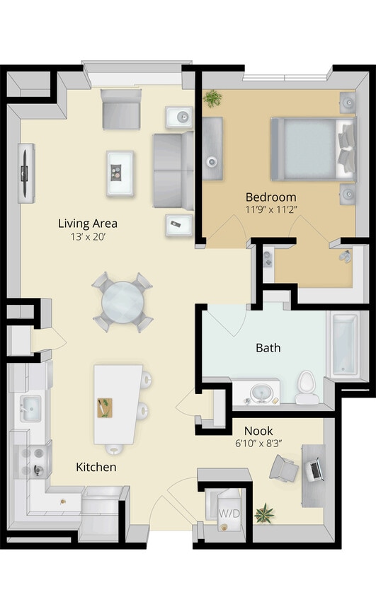Floor Plan - 1B