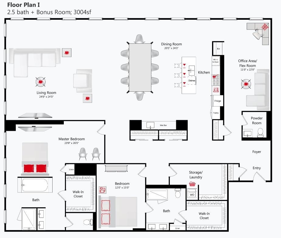 Floor Plan - Sky I