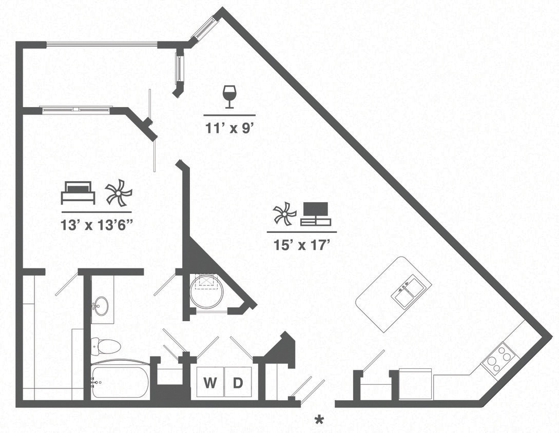Floor Plan - A1E
