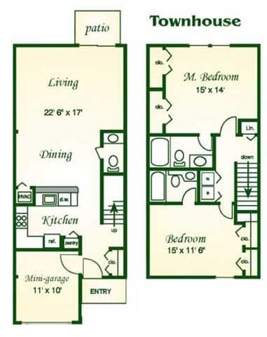 THE STEDMAN TOWNHOUSE - The Stedman TH with Garage
