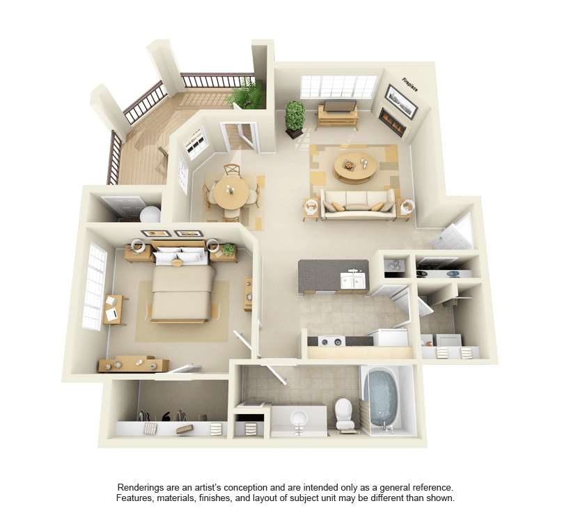 Floor Plan - A2 - Breck