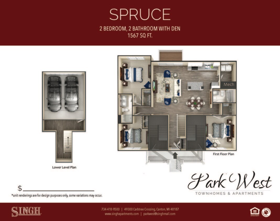 Floor Plan - Spruce