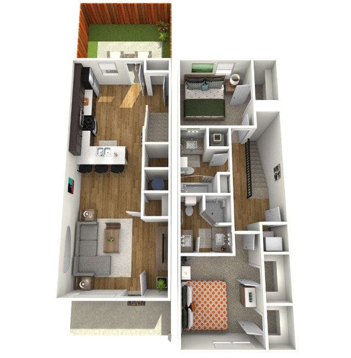 Floor Plan - Elevation
