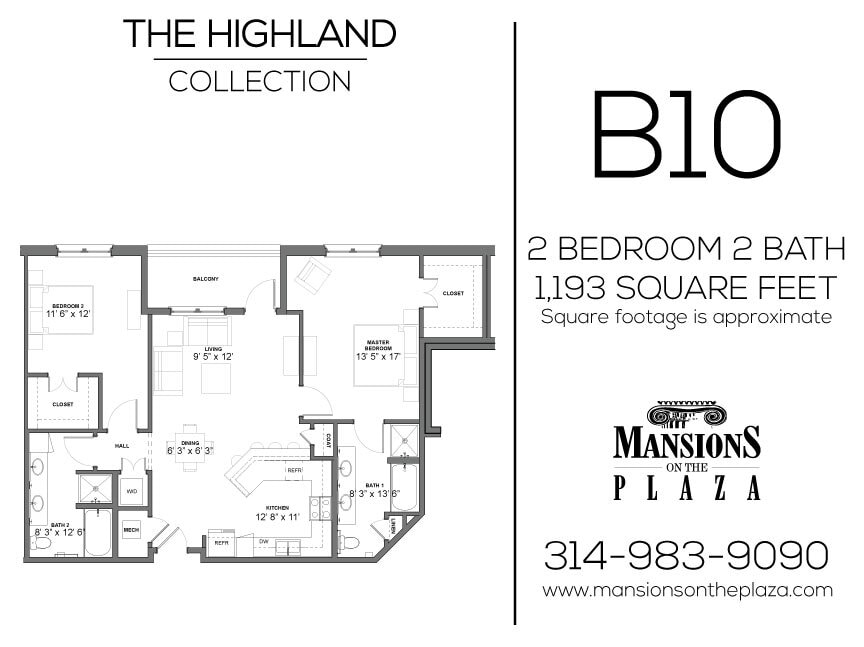 Floor Plan - Highland - B10