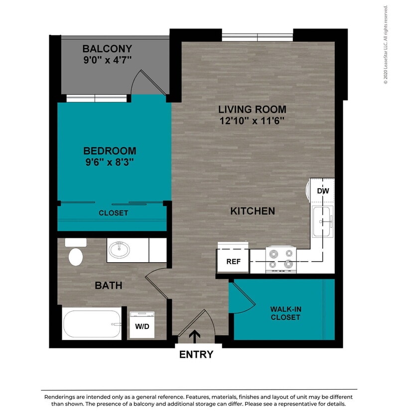Floor Plan - Studio