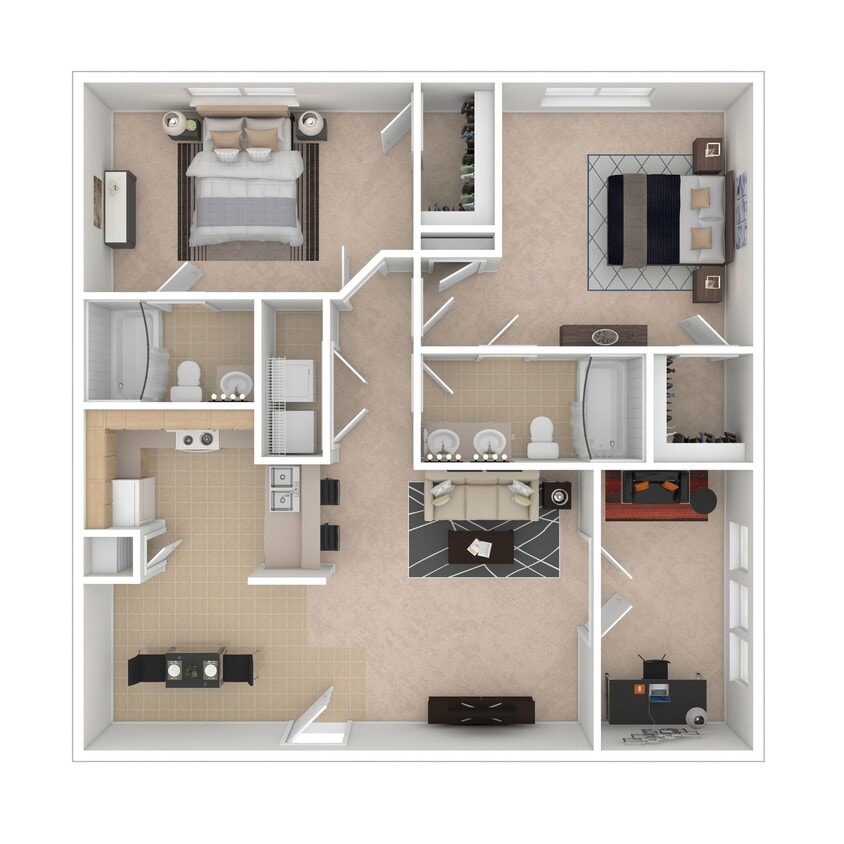 Floor Plan - Forest Hills - Chablis Deluxe