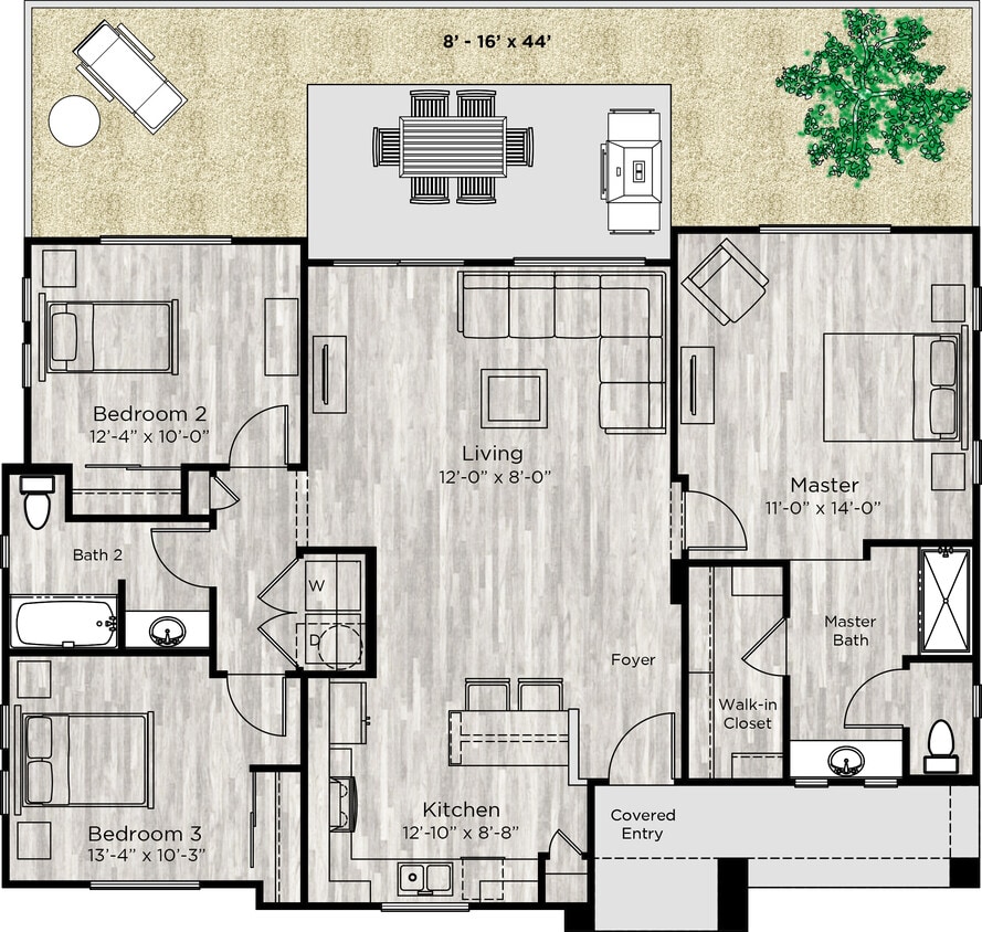 Floor Plan - The Haven