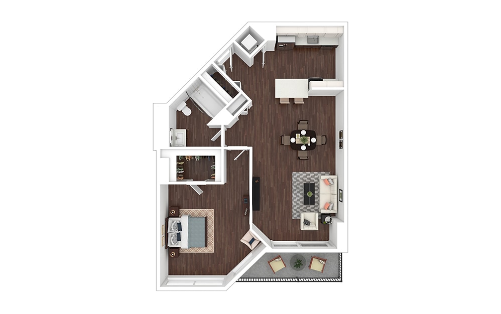 Floor Plan - A12 - Renovated