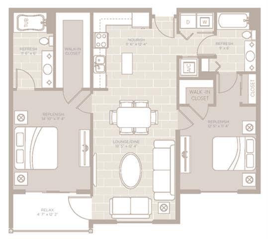 Floor Plan - Cay
