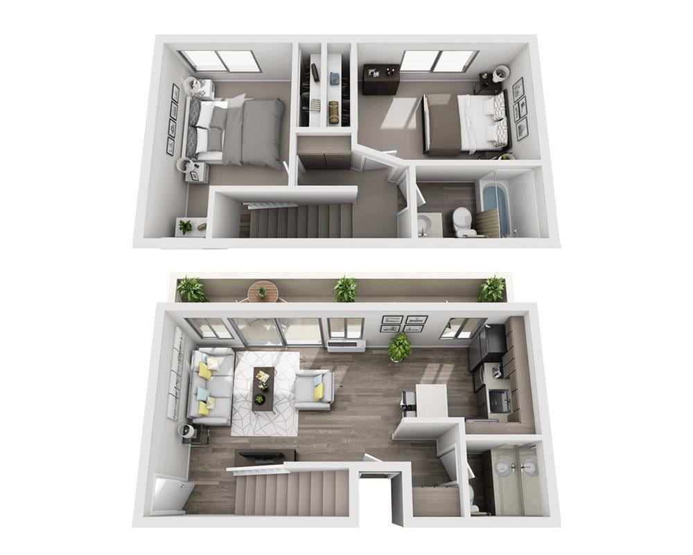 Floor Plan - Townhome