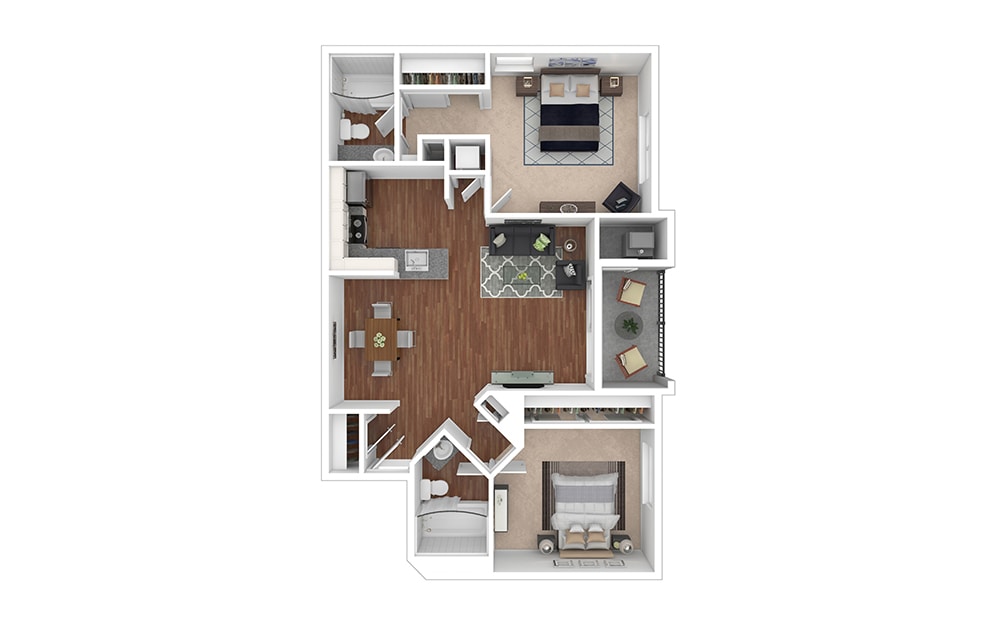 Floor Plan - Stonewall-Renovated