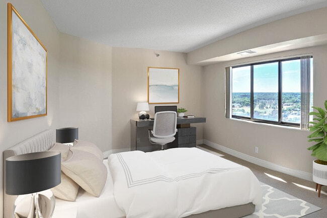 Guest Bedroom / Office - Skyrise Luxury Apartments