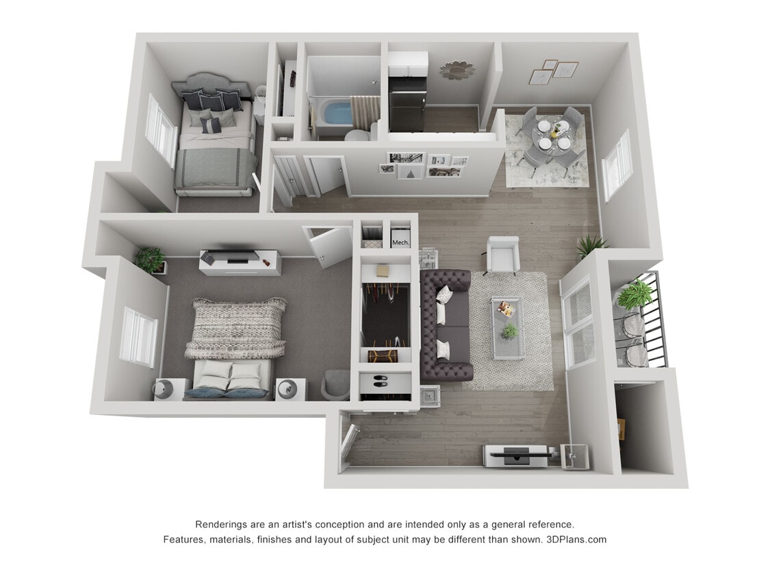 Floor Plan - 2x1 Gatesworth Standard-Call For Availability