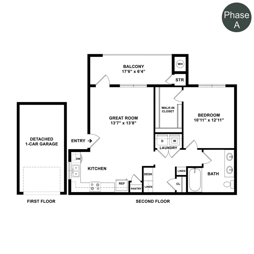 Floor Plan - The Flats Plan 1 Up