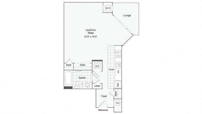 Floor Plan - Fort Lauderdale
