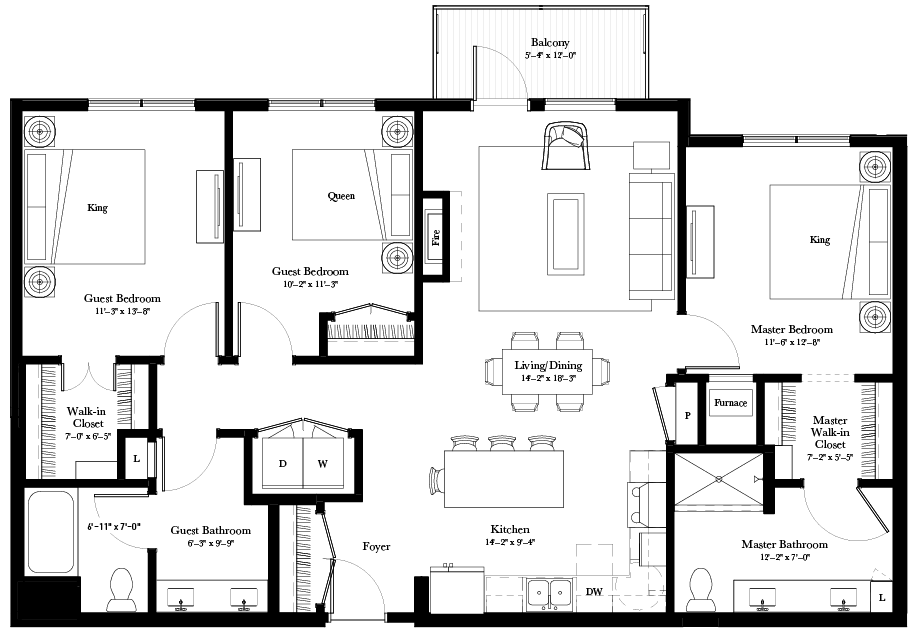 Floor Plan - Signature Violet (C1as)