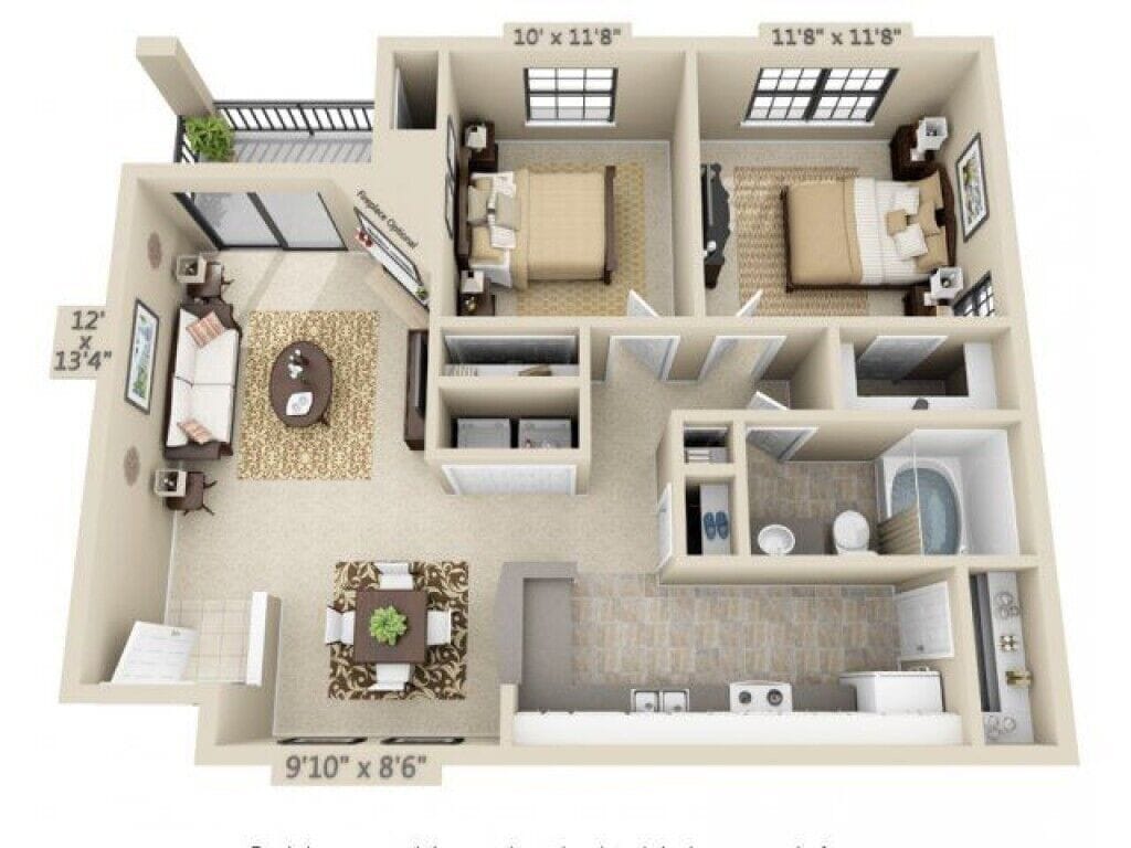 Floor Plan - Florence (B1)