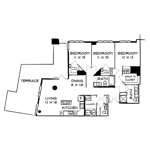 Floor Plan - Design 3B25
