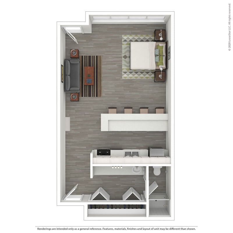 Floor Plan - STUDIO