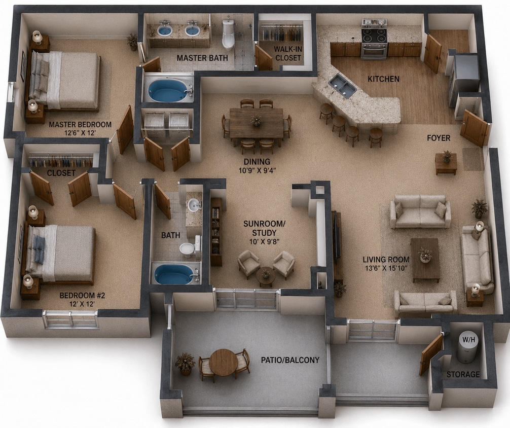 Floor Plan - Adobe