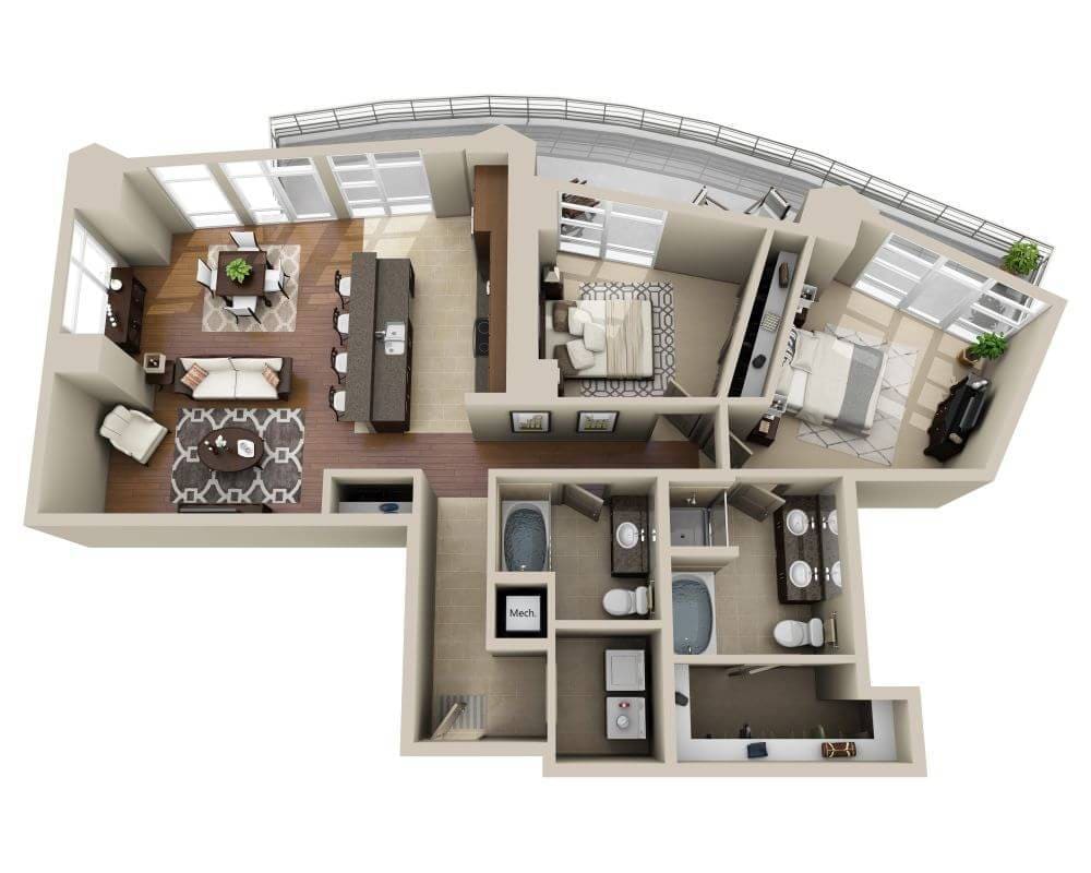 Floor Plan - Floorplan P