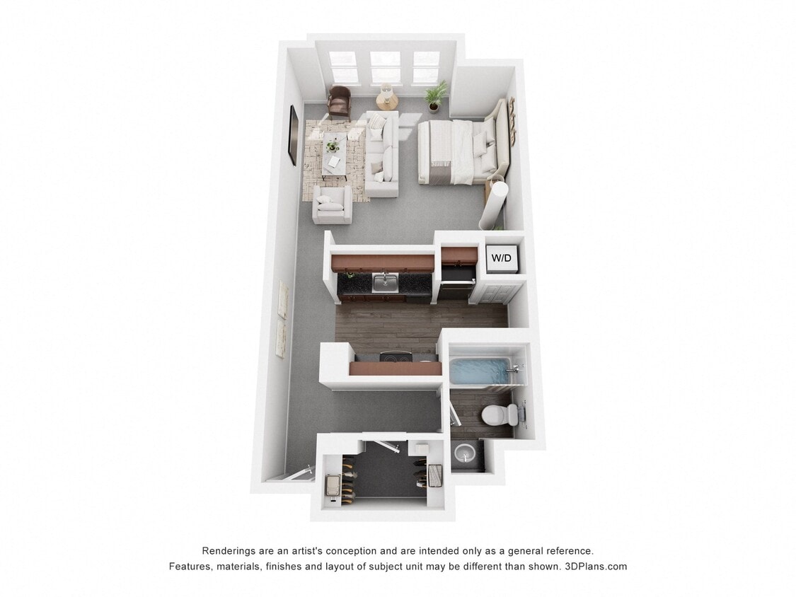 Floor Plan - Studio