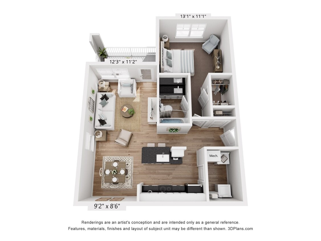 Floor Plan - The Serenity