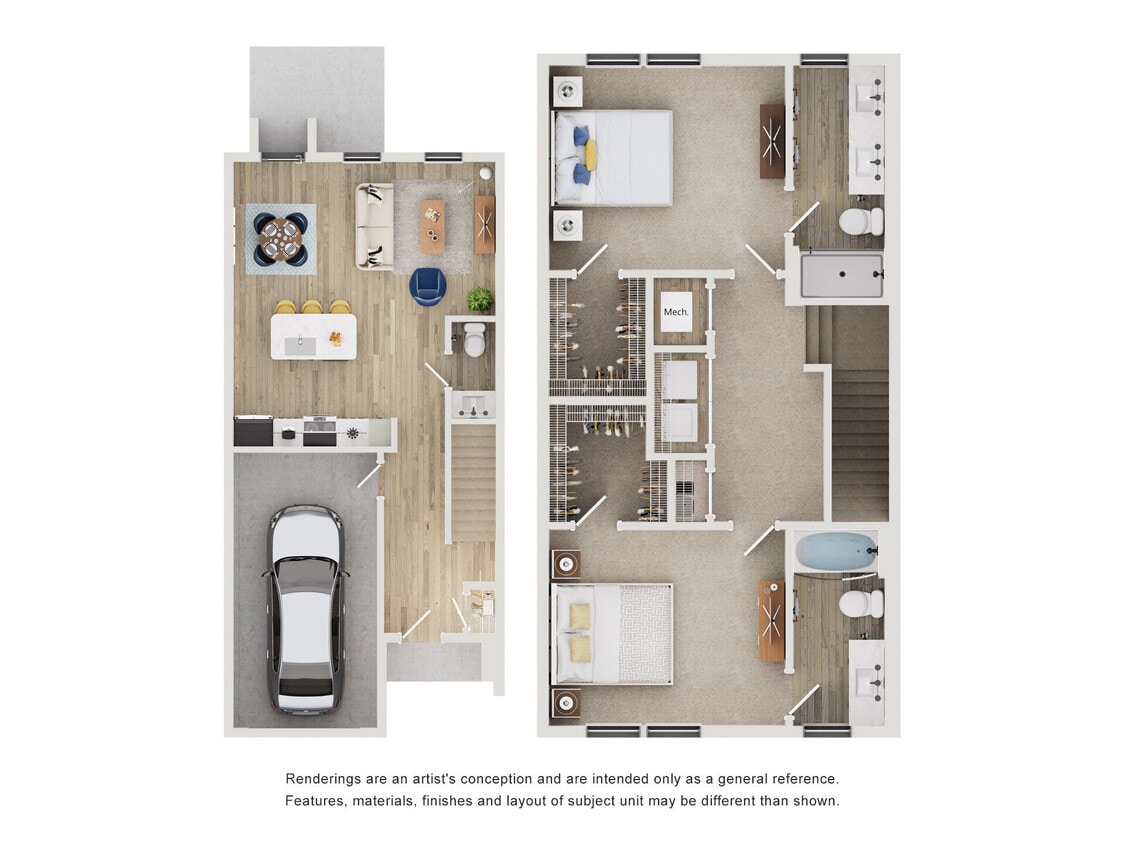 Floor Plan - TH E
