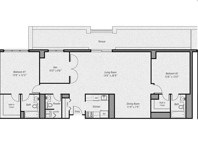 2BR/2.5BA - B4DP