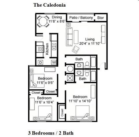 The Calendonia - Serena