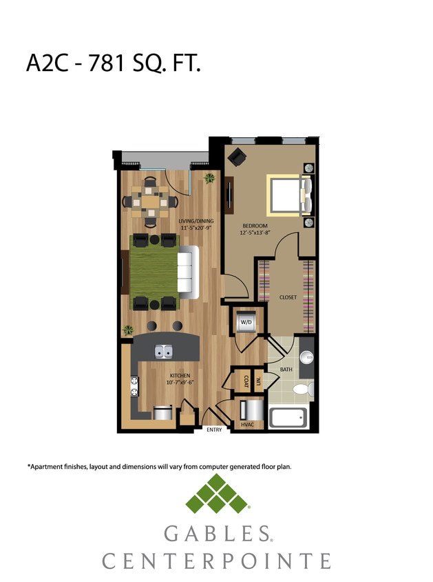 Floor Plan - A2C