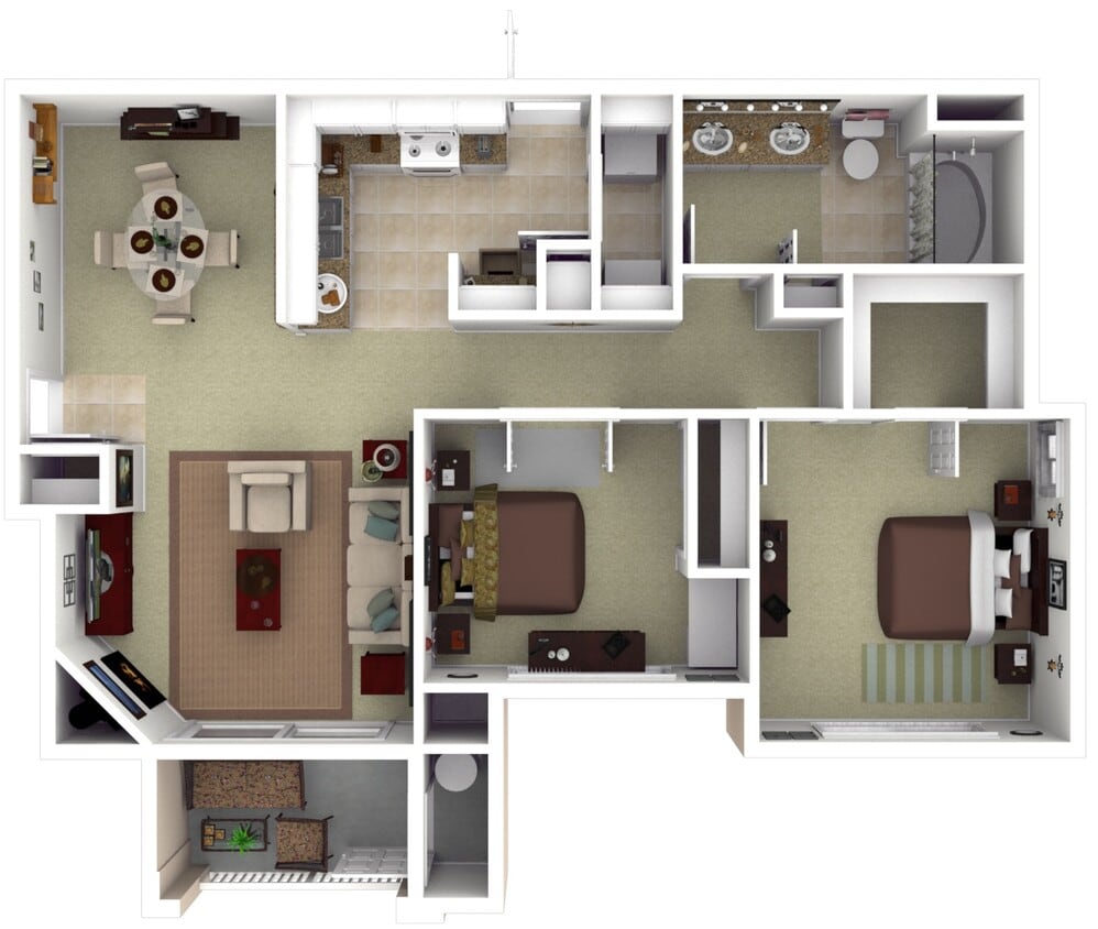 Floor Plan - Residence 4 Luxury