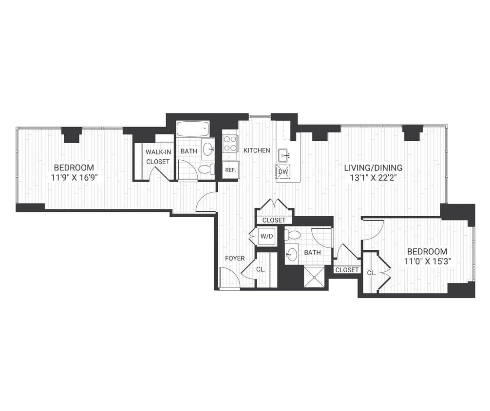 Floor Plan - B401 B8