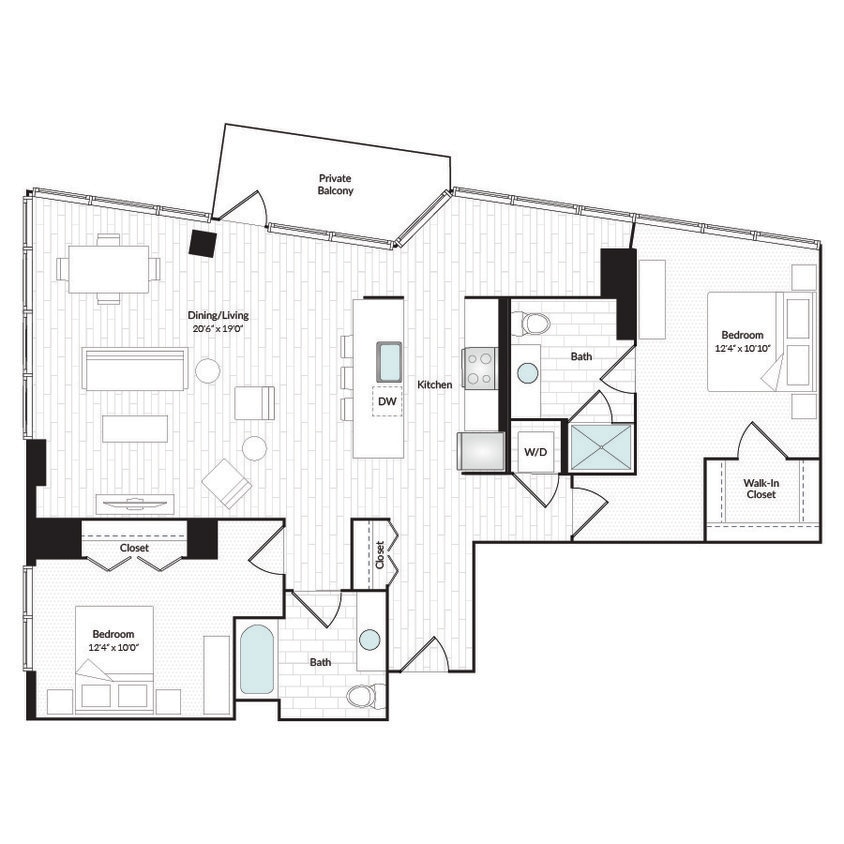 Floor Plan - Redcloud Peak
