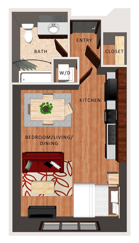 Floor Plan - (Flat) Binney