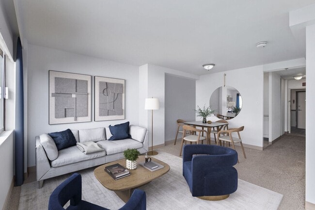 Living Area - Pennsylvania Place Apartments