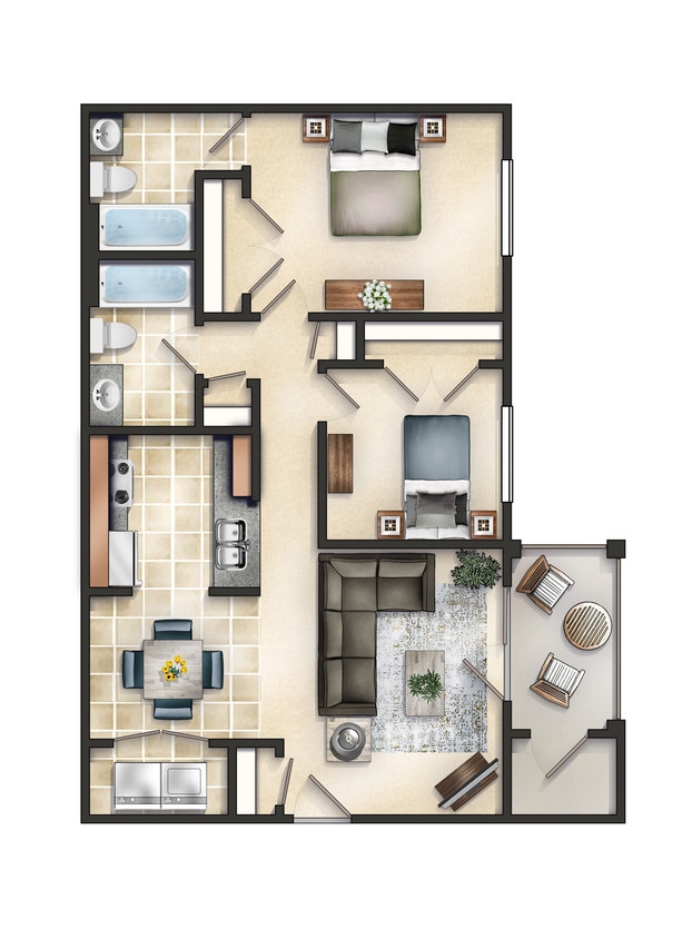 Floor Plan - The Bramley