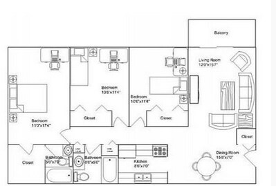 Floor Plan - The Magnolia