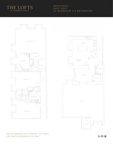 Floor Plan - Broadway - Fallsview
