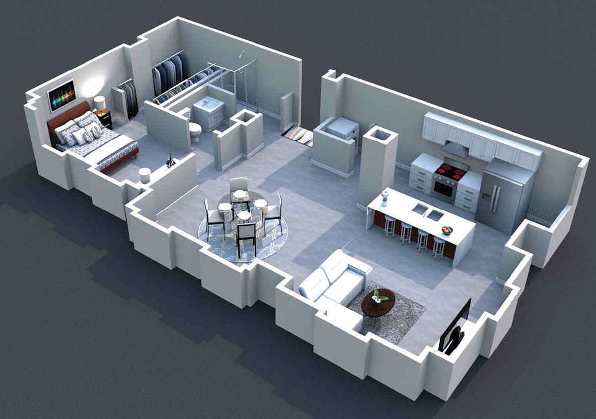 The Charles Floorplan - The Charles