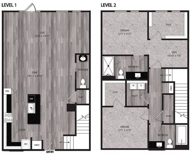 Floor Plan - TH2