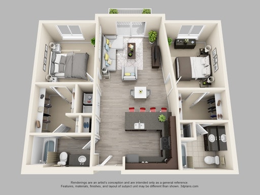 Floor Plan - Fen (2A)