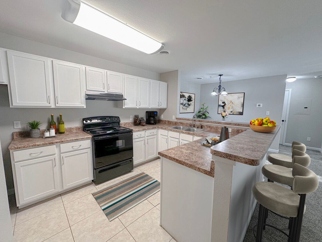 Floor Plan - 2BR/2BATH - Garden Style