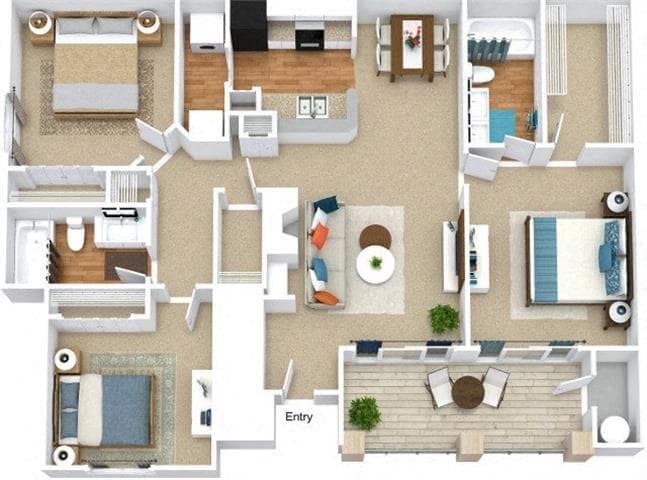 Floor Plan - Evergreen
