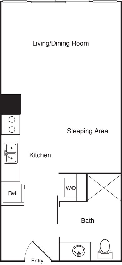 Floor Plan - Studio - C