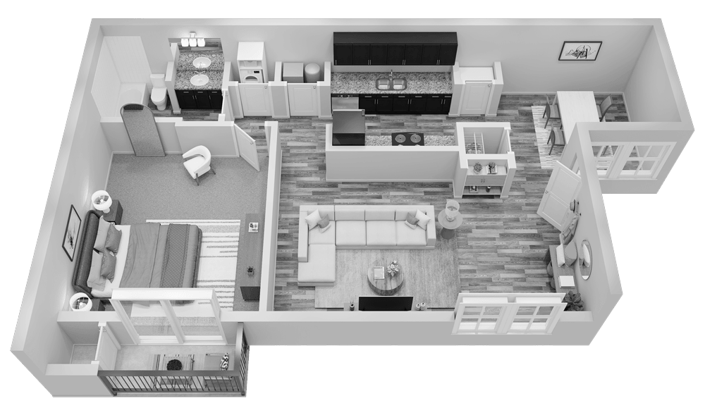 Floor Plan - The Oliver